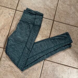 Victoria's Secret Teal/Green Pocket Leggings- Size 6